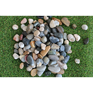 Dere Çakıl Taşı 1 Kg 15-30 Mm Mıcır Dere Taşı Dolomit Taş Teraryum Akvaryum Taşı Peyzaj Süs Taşı