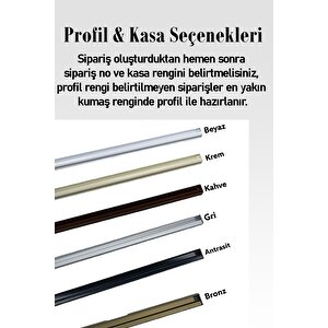 Açık Gri Plise Perde Katlanır Pvc Pencere Ve Cam Balkon Perdesi - Ofis Perdesi - Mutfak Perdesi