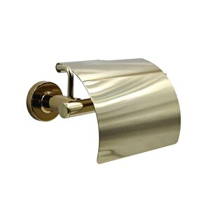 System Hoop Kapaklı Tuvalet Kağıtlığı Gold Ba1003010gl