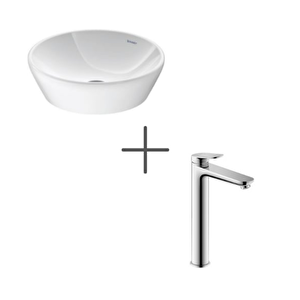 D-neo 40 Cm Çanak Lavabo Ve Wave Lavabo Bataryası Xl