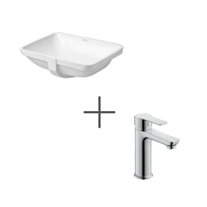 Starck 3 49 Cm Tezgahaltı Lavabo Ve A.1 Lavabo Bataryası Medium