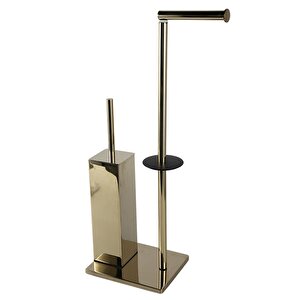Hareketli Wc Set Kare Altın Kbw-871gl