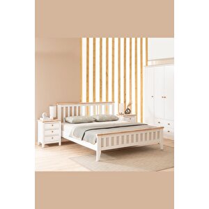 Perla Modern Inci Beyaz Tek Kişilik Karyola