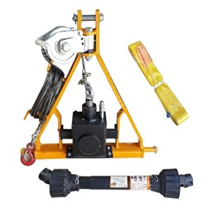 Vibrope X Şanzımanlı Pistonlu Halatlı Ağaç Silkeleme Makinesi