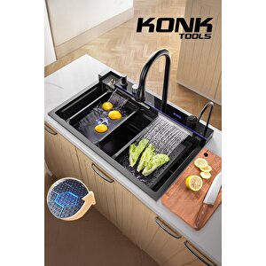 Lüx Dijital Akıllı Eviye Seti 75 Cm Konk Tools