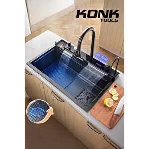 Lüx Dijital Akıllı Eviye Seti 75 Cm Konk Tools