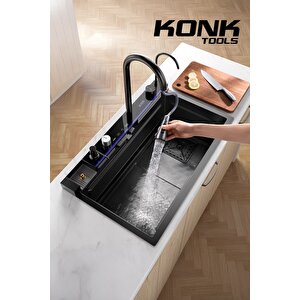 Lüx Dijital Akıllı Eviye Seti 75 Cm Konk Tools