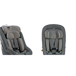 Inglesina Darwin Next Stage I-size Oto Koltuğu & 360 Baza Set (40-105 Cm / 0-4 Yaş Çift Yön/360° Kullanım) - Vulcan Black