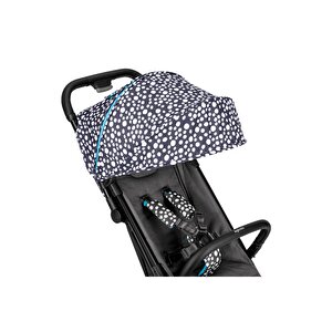Inglesina Quid2+ Tek El Tek Hamle Ile Katlanıp Açılan Kabin Boy Bebek Arabası Özel Koleksiyon - Polka Black