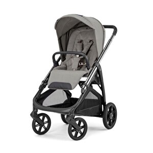 Aptica Glam Tek El Tek Hamle Ile Katlanıp Açılan Çift Yön Bebek Arabası - Platinum Grey