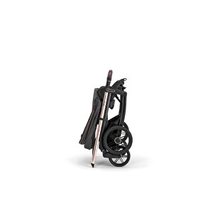Inglesina Aptica Glam Tek El Tek Hamle Ile Katlanıp Açılan Çift Yön Bebek Arabası - Velvet Grey