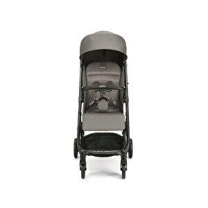 Inglesina Now Kendiliğinden Katlanan Tek Hamlede Açılan Kabin Boy Bebek Arabası - Snap Grey