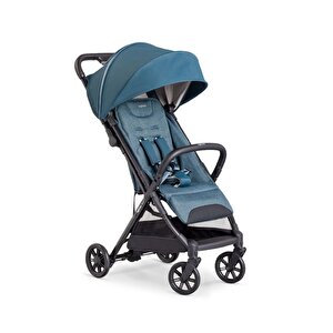 Quid2+ Tek El Tek Hamle Ile Katlanıp Açılan Kabin Boy Bebek Arabası - Manta Blue