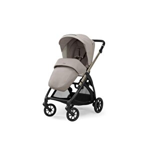Electa+ Tek El Tek Hamle Ile Katlanıp Açılan Çift Yön Bebek Arabası - Battery Beige