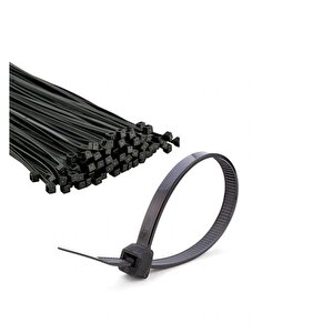 Sgs 4608 Cırt Kelepçe 3.6x250 Siyah 100 Lü Paket