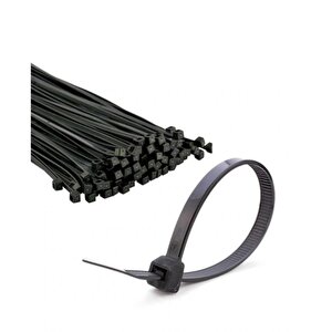 Sgs 4602 Cırt Kelepçe 2.5x200 Siyah 100 Lü Paket