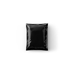 27x25+4 Siyah Cepsiz Kargo Poşeti (100 Adet)*-100 Mikron