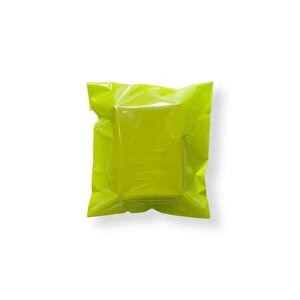 24x31+4 Cm Yeşil Renk Cepsiz Kargo Poşeti (100 Adet)-100 Mikron