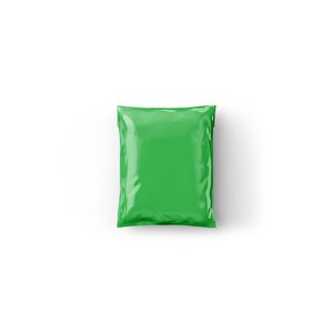 45x55+5 Cm Yeşil Renk Cepsiz Kargo Poşeti (100 Adet)