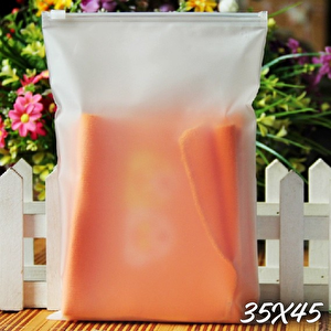 35 X 45 Cm Fermuarlı Buzlu Kargo Poşeti -130mikron (100 Adet) Valiz Ve Dolap Içi Düzenleyici Buzlu Fermuarlı Poşet Torba
