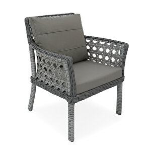 Limni Home Luna 2'li Rattan Bahçe Balkon Takımı + Sehpa