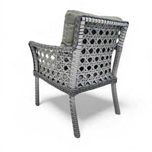 Limni Home Luna 2'li Rattan Bahçe Balkon Takımı + Sehpa