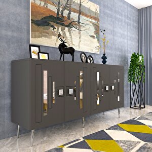 Sedunadd (kb150) Konsol antrasit gümüş