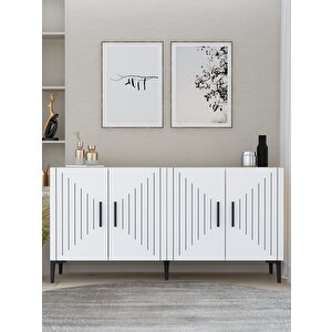 Poyrazdd (kb150) Konsol SAFİR MEŞE-BEYAZ