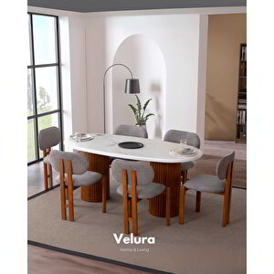 Artem Yemek Odası Takımı (yemek Masası + 4 Adet Sandalye) 90x180 cm