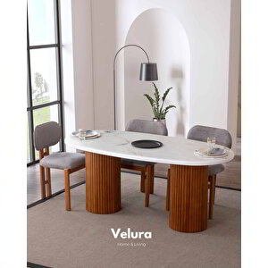 Artem Yemek Odası Takımı (yemek Masası + 4 Adet Sandalye) 90x180 cm
