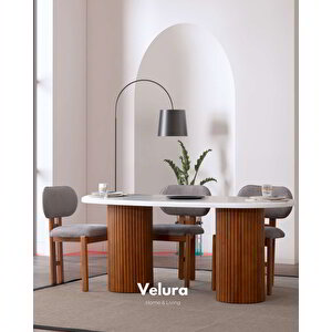 Artem Yemek Odası Takımı (yemek Masası + 4 Adet Sandalye) 90x180 cm