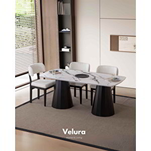 Alora Yemek Odası Takımı (yemek Masası + 4 Adet Sandalye) 90x180 cm