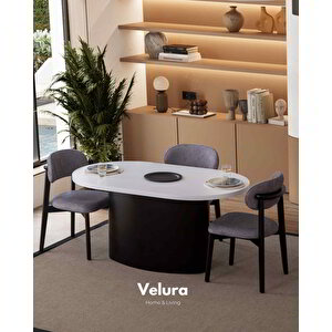 Mira Yemek Odası Takımı (yemek Masası + 4 Adet Sandalye) 90x180 cm