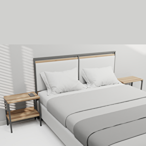 Lagomood Modulago Maxi Otel Mobilya Takımı Antrasit Ceviz