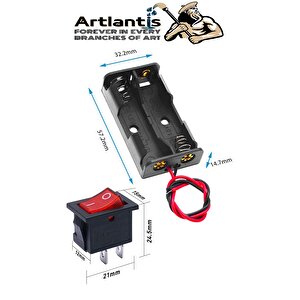 Seri Ve Paralel Basit Elektrik Devresi 1 Paket Deney Seti Sarı Mini Duy 5 Adet Mini Ampul 10 Adet Anahtar İş Eğitimi Set