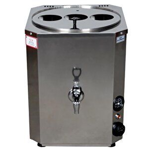 Yeni Nesil Çay Makinesi 3 Demlikli 35 Litre Inox