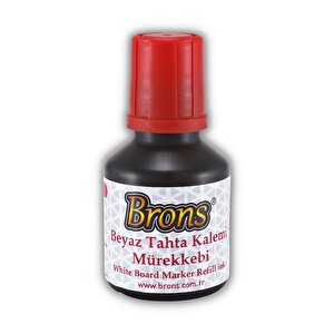 Kırmızı Yazı Tahta Kalem Mürekkebi 30 Ml 1 Adet Brons Tahta Kalemi Mürekkebi 1 Adet