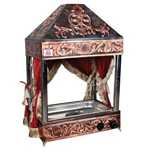 Davlumbazlı Setüstü Kumda Kahve Makinası 35x34x60 Cm