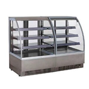 Soğuk Pasta Teşhir Dolabı 200 Bombe 200x70x130