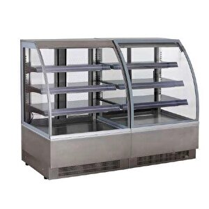 Soğuk Pasta Teşhir Dolabı 200 Bombe 200x70x130