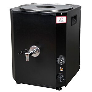 Mini Yeni Nesil Çay Makinası 1 Demlikli 5 Litre Siyah