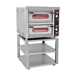 Çift Katlı Pizza Fırını Elektrikli