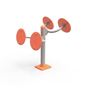 Kol Ve Omuz Çalıştırma Aleti Engelli Ve Engelsiz Kullanıcılar İçin , Açık Alan Fitness Aleti