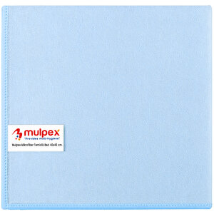Mulpex Mikrofiber Temizlik Bezi 400 Adet - 40x40 Cm, 375 Gsm, Parlak Dokulu, 60 Gr ±2, Yüksek Emici, İz Bırakmaz