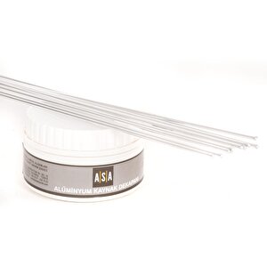 Alümi̇nyum Kaynak Teli̇ 2,4 Mm (10 Adet) + Alümi̇nyum Kaynak Dekapani 250 Gr