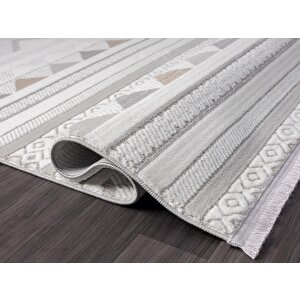 Sümer Sm006a Renkli Halı Iskandinav Desen Dekoratif Modern Tozuyok Antialerjik Salon Yatak Odası Kor