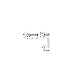 Vitra Tuvalet Kağıtlığı, Origin, Kapaksız, Soft Bakır, A4488729