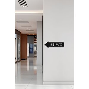 Wc Tabelası, Tuvalet Levhası, Kadın Erkek Tabela 5