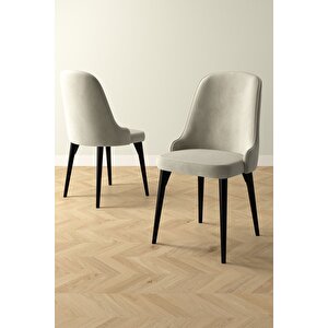 Ikon Siyah Mermer 80x132 Açılabilir Mdf Masa Yemek Odası Takımı, Mutfak Takımı 6 Adet Sandalye