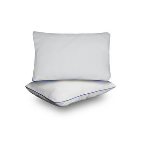 Moda Home Bedding 2 Adet  Moda Vısco Parçacıklı Yastık ,boyun Destekli Ortopedik Yastık Yıkanabilir Kılıflı 40*60cm 1200 Gr